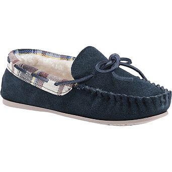 Cotswold Womens/Ladies Kilkenny Classic Fur Lined Moccasin Slippers