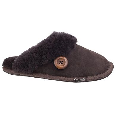 Cotswold Womens/Ladies Lechlade Sheepskin Mule Slippers