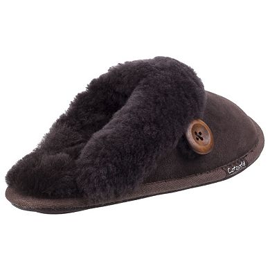Cotswold Womens/Ladies Lechlade Sheepskin Mule Slippers