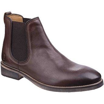 Cotswold Mens Corsham Town Leather Pull On Casual Chelsea Ankle Boots
