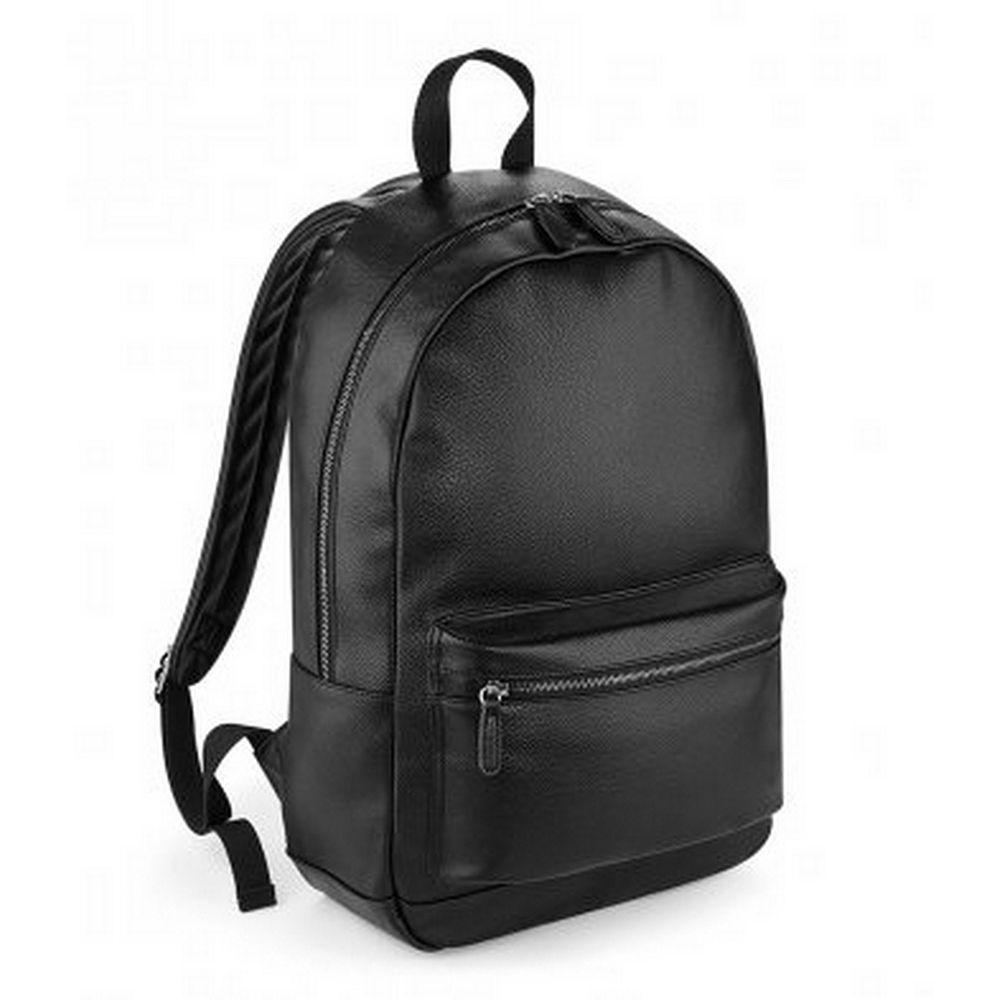 black faux leather backpack cheap Ivy Mini Leather Top Handle Peek-A-Boo Vegan Leather Diaper Bag