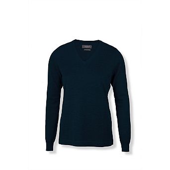Nimbus Womens/Ladies Ashbury Knitted V Neck Jumper