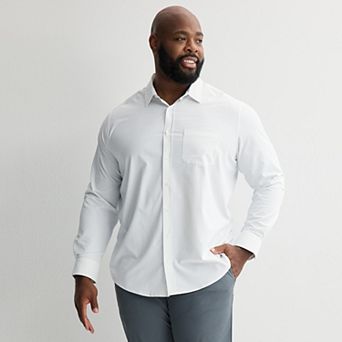 Big & Tall FLX Tech Long Sleeve Button-Down Shirt