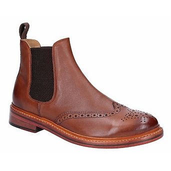 Cotwold Mens Siddington Leather Elasticated Dress Boot