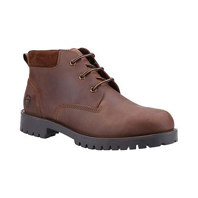 Cotswold Mens Banbury Leather Ankle Boots