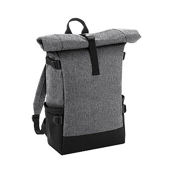 Bagbase Block Roll Top Backpack