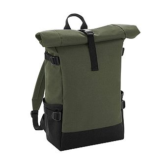 Bagbase Block Roll Top Backpack