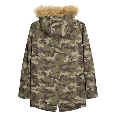 Lambretta Mens Camouflage Parka