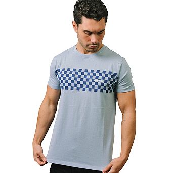 Lambretta Mens AW24 Two Tone Panelled T-Shirt