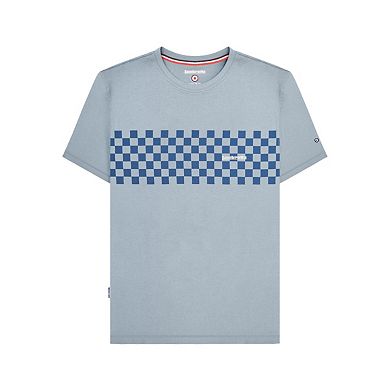 Lambretta Mens AW24 Two Tone Panelled T-Shirt