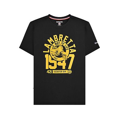 Lambretta Mens 1947 Scooter T-Shirt