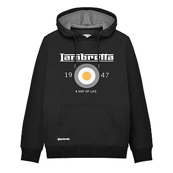 Lambretta Mens AW24 Target Hoodie