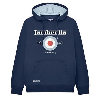 Lambretta Mens AW24 Target Hoodie