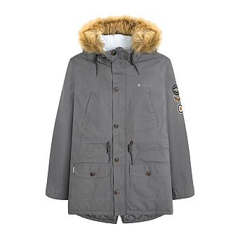 Lambretta Mens Sherpa Lined Parka