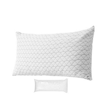 Memory Foam Pillow with Adjustable Fill, Luxury Bed Pillow for Sleeping