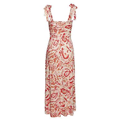 Lascana Women's Tie Strap Maxi Dress