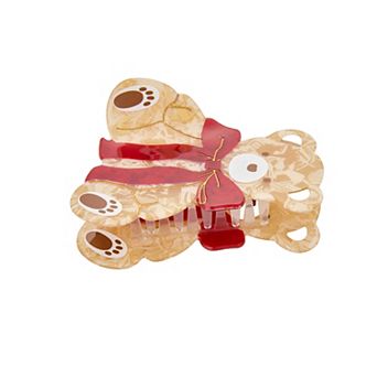 Holiday Bear Claw Clip