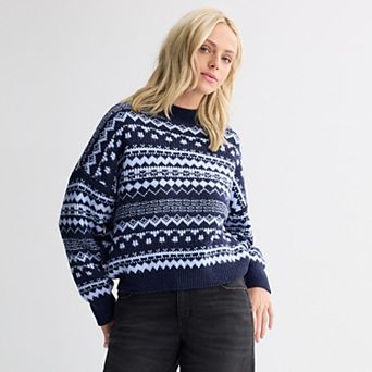 Juniors' SO® Cozy Turtleneck Pullover