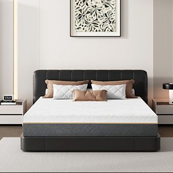 Maxspeed Extra Firm Flippable Mattress, 14 Inch Memory Foam Mattress, High Density Mattress in Box