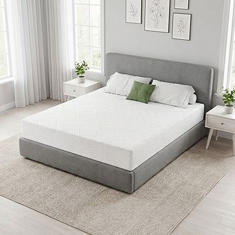 Maxspeed Extra Firm Mattress 6 Inch Twin, High Density Foam Mattresses in Box Mattress