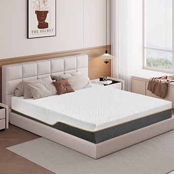Maxspeed Extra Firm Flippable Mattress, 12 Inch Memory Foam Mattress, High Density Mattress in Box