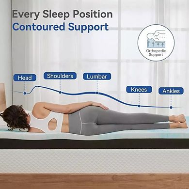 Maxspeed 3 Inch Extra Firm Mattress Topper, Dual-Sided Bed Topper Memory Foam High Density Foam