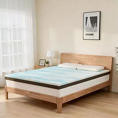 Maxspeed 3 Inch Extra Firm Mattress Topper, Dual-Sided Bed Topper Memory Foam High Density Foam