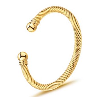 Adjustable Open Cuff Bracelet