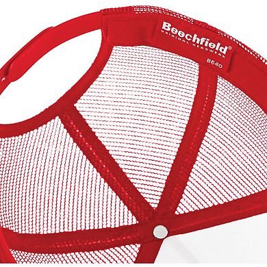 Beechfield Mens Half Mesh Trucker Cap / Headwear