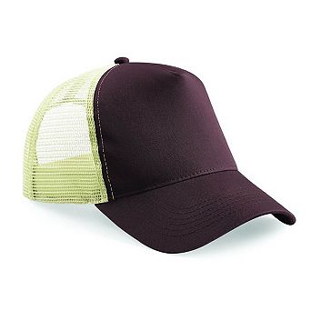 Beechfield Mens Half Mesh Trucker Cap / Headwear