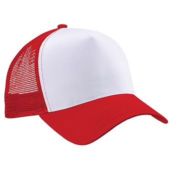 Beechfield Mens Half Mesh Trucker Cap / Headwear