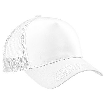 Beechfield Mens Half Mesh Trucker Cap / Headwear