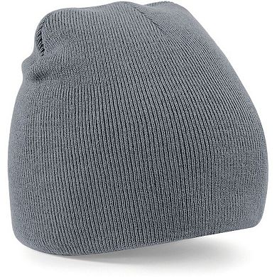 Beechfield Plain Basic Knitted Winter Beanie Hat