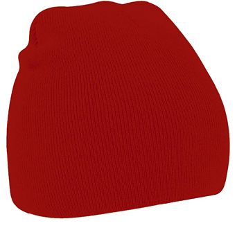 Beechfield Plain Basic Knitted Winter Beanie Hat
