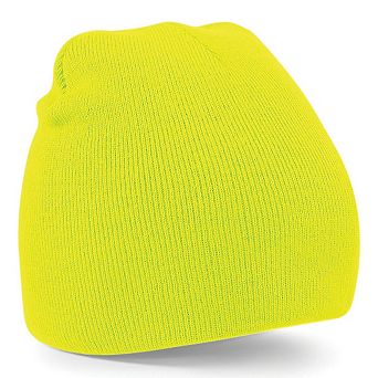 Beechfield Plain Basic Knitted Winter Beanie Hat