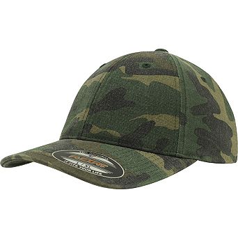 Flexfit Garment Washed Camo Baseball Cap