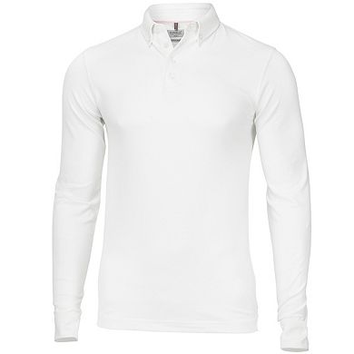 Nimbus Mens Carlington Deluxe Long Sleeve Polo Shirt