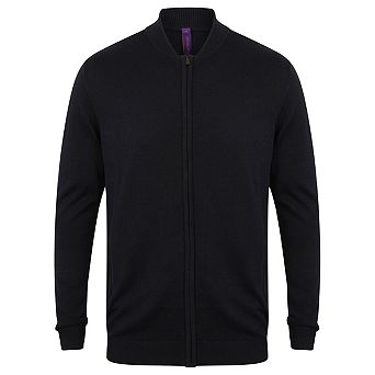 Henbury Unisex Knitted er Jacket