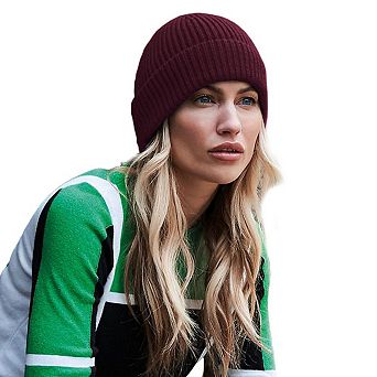 Beechfield Engineered Knit Ribbed Beanie