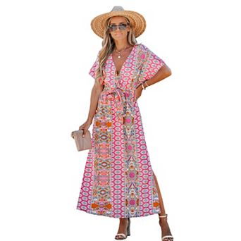 Women's Cupshe Alluring Print Maxi Dress