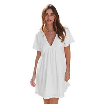 Women's Cupshe Elegant Embroidered Mini Dress