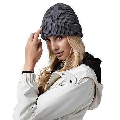 Beechfield Cuffed Cotton Waffle Beanie