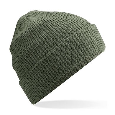 Beechfield Cuffed Cotton Waffle Beanie