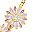 Gold Tone Purple