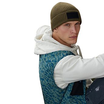 Beechfield Fashion Woven Patch Beanie