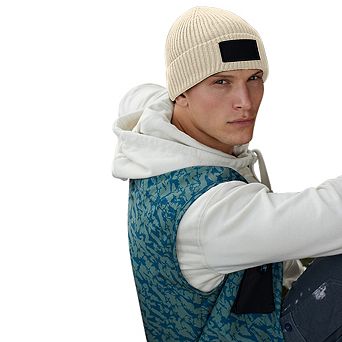Beechfield Fashion Woven Patch Beanie
