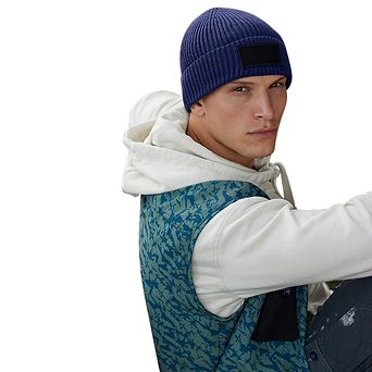 Beechfield Fashion Woven Patch Beanie