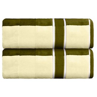 Lavish Home 2 pc Luxury Cotton Towel Set