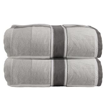 Lavish Home 2 pc Luxury Cotton Towel Set