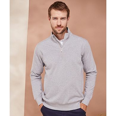 Henbury Unisex Adult Quarter Zip Sweatshirt